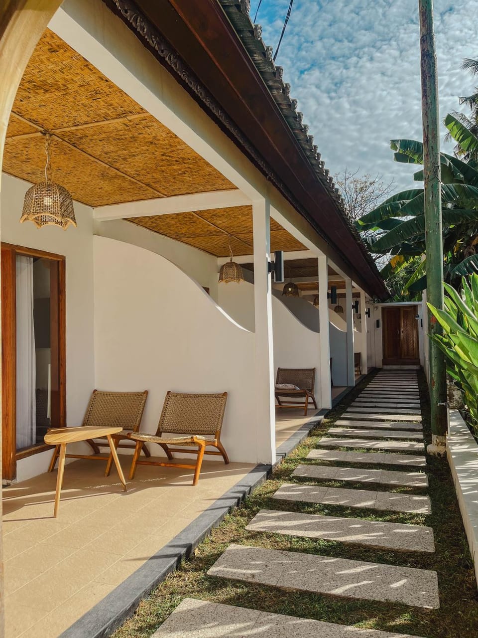 Property building, Garden, Balcony/Terrace, Photo of the whole room, Garden view