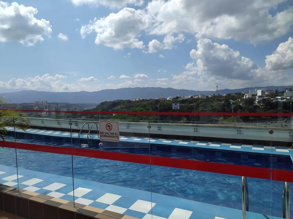 Natural landscape, Mountain view, Pool view, Swimming pool, Swimming pool