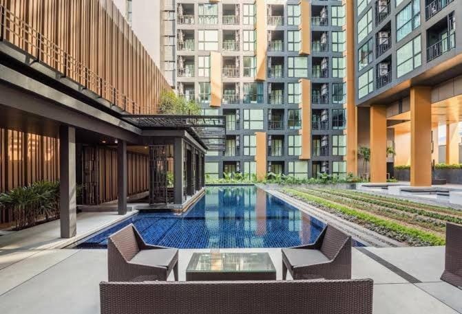 Property building, Pool view, Swimming pool