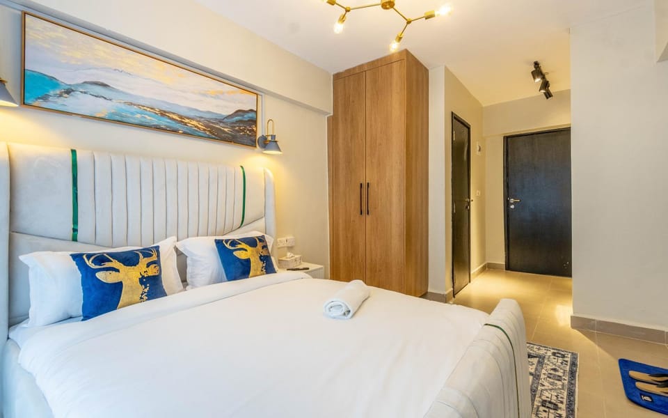 The blue Hughes studio Apartment in Nairobi