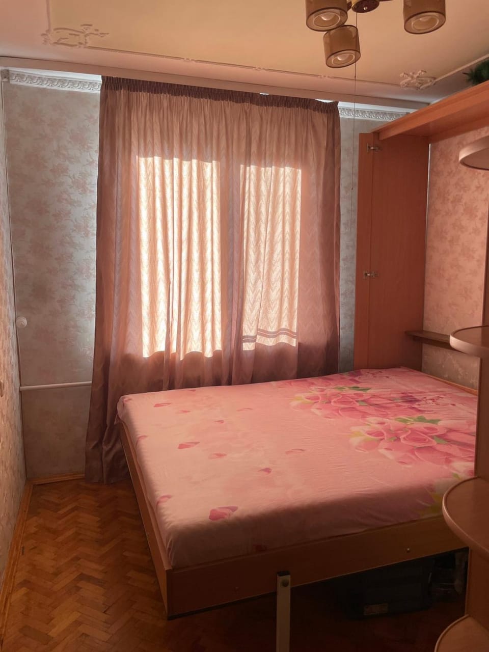 Bed, Photo of the whole room, Bedroom, wardrobe