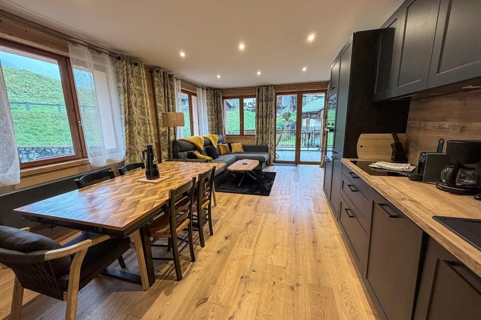 Superb 3 room next to the chairlift in Arêches Apartment in Haute-Savoie
