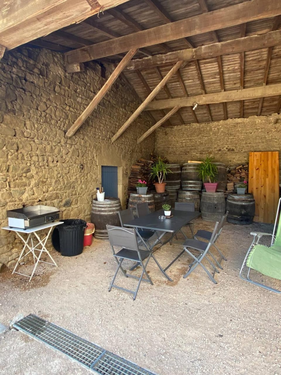 Patio, sunbed