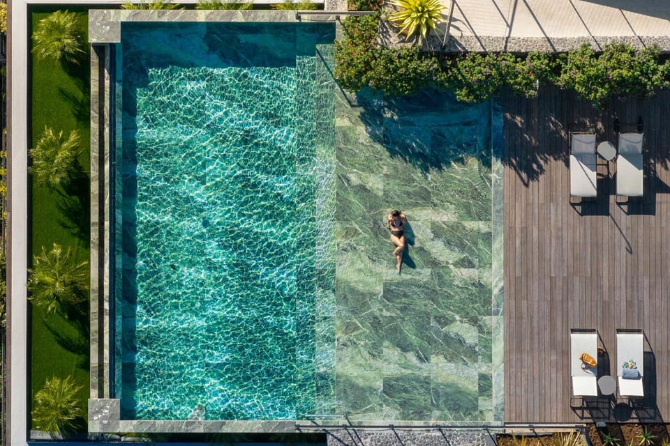 Property building, Day, Bird's eye view, Swimming pool
