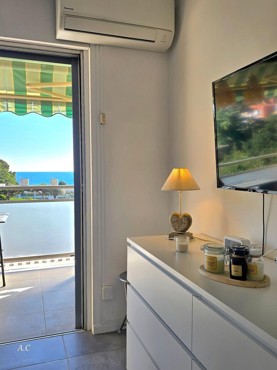 Natural landscape, TV and multimedia, air conditioner