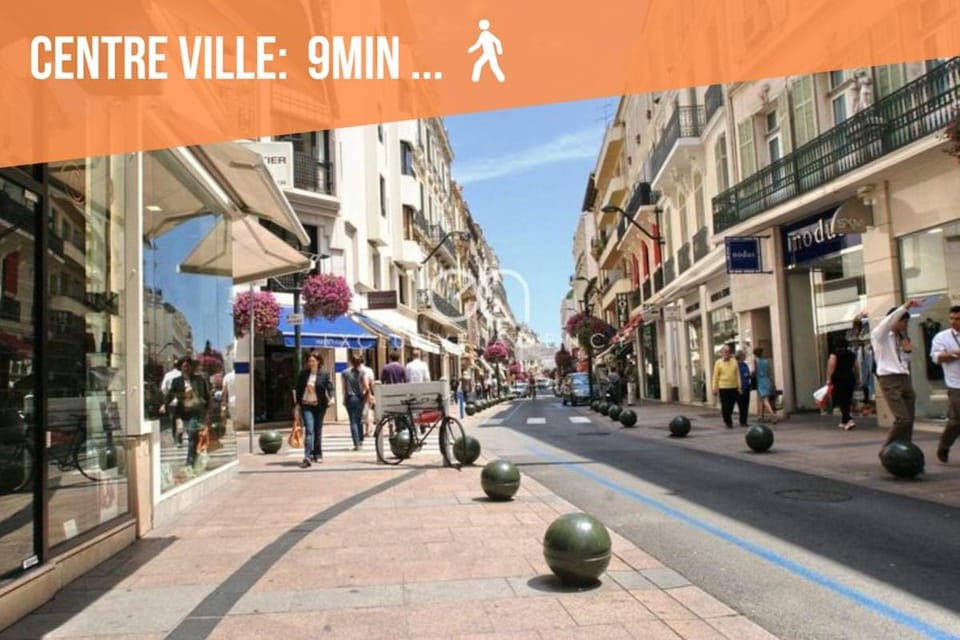 Le Quatre #Air conditioning #Downtown #Cozy Apartment in Cannes