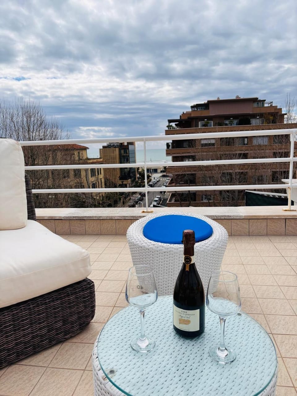 View (from property/room), Balcony/Terrace, Sea view