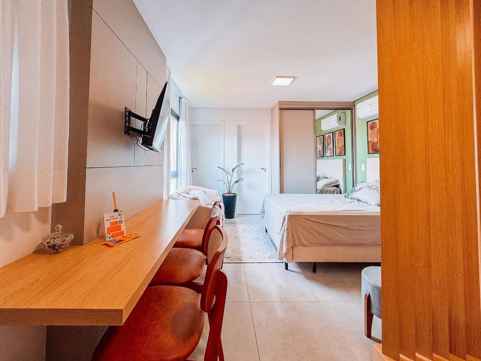 Flat ate 3 pessoas/ ao lado Shoppings Apartment in Brusque