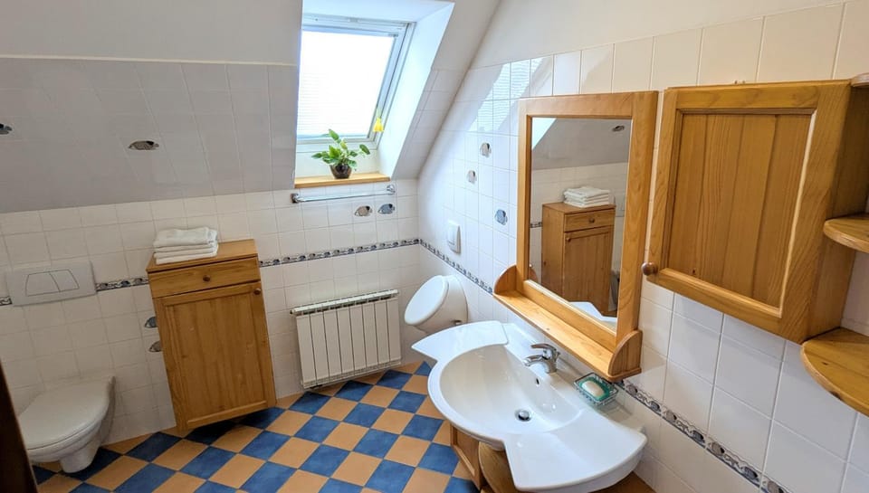 Toilet, Bathroom, towels