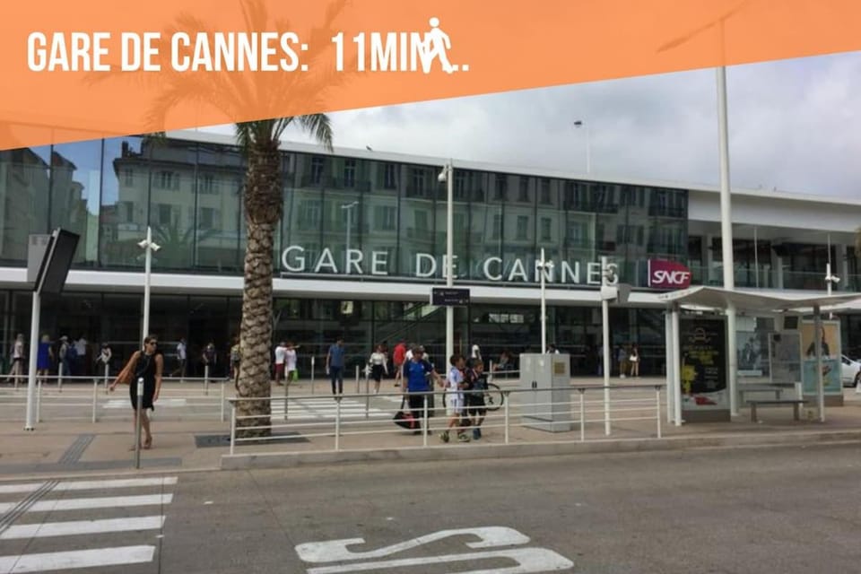 Le Jean #Central #Air conditioning #Cosy Apartment in Cannes