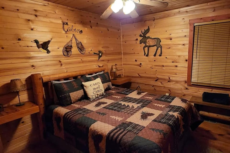 Forest Cabin #1 at Camp Because I Said I Would Cabin in Ohio