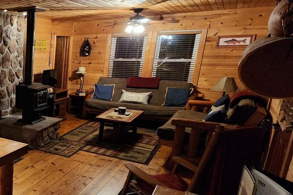 Forest Cabin #3 at Camp Because I Said I Would Cabin in Ohio