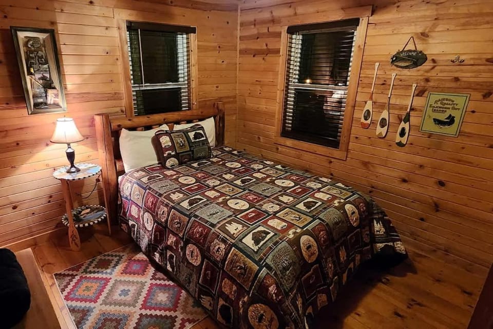Forest Cabin #3 at Camp Because I Said I Would Cabin in Ohio