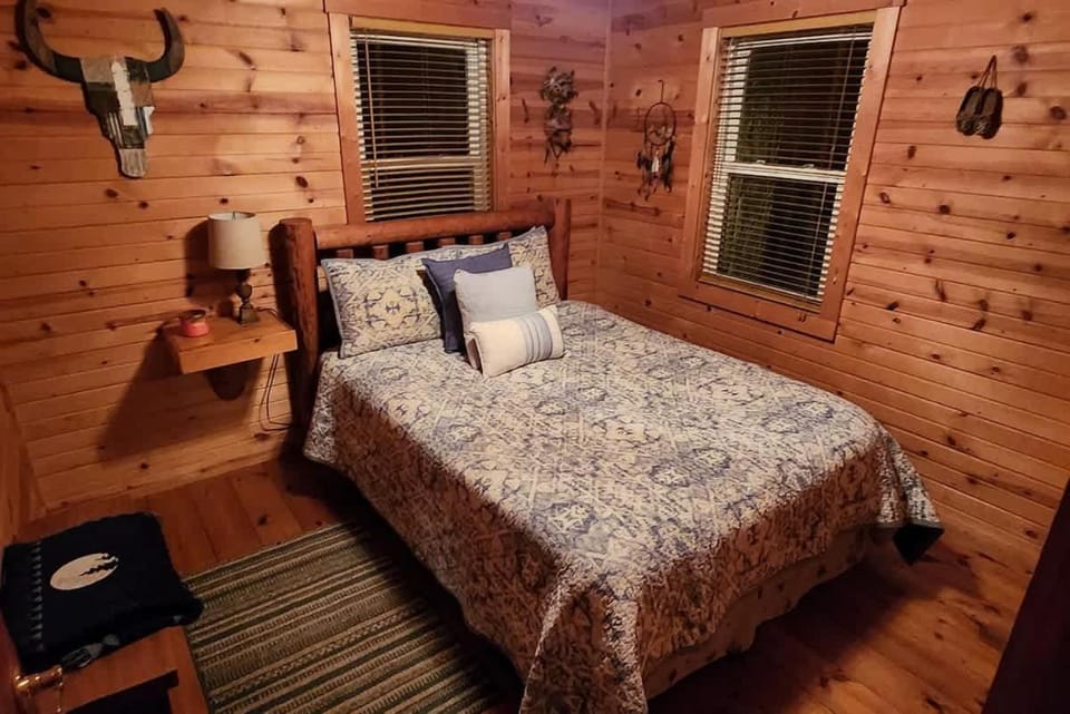 Forest Cabin #2 at Camp Because I Said I Would Cabin in Ohio