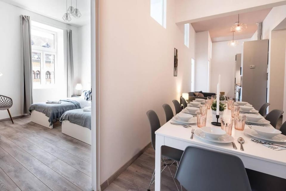 Extra central brand new large home with Air Con House in Budapest
