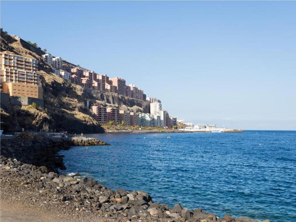 Natural landscape, Beach, Mountain view, Sea view