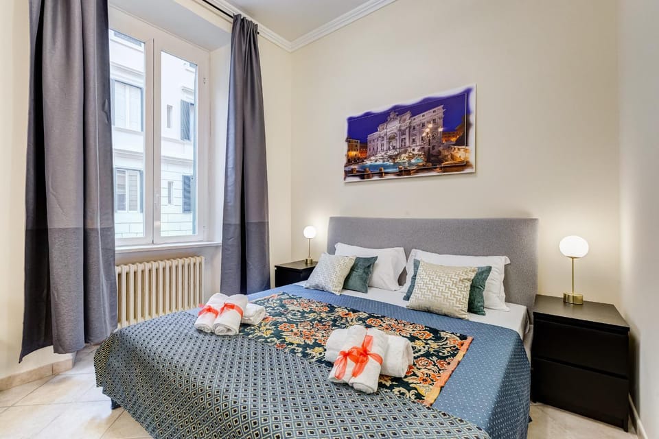 Bed, Photo of the whole room, Bedroom, internet, towels
