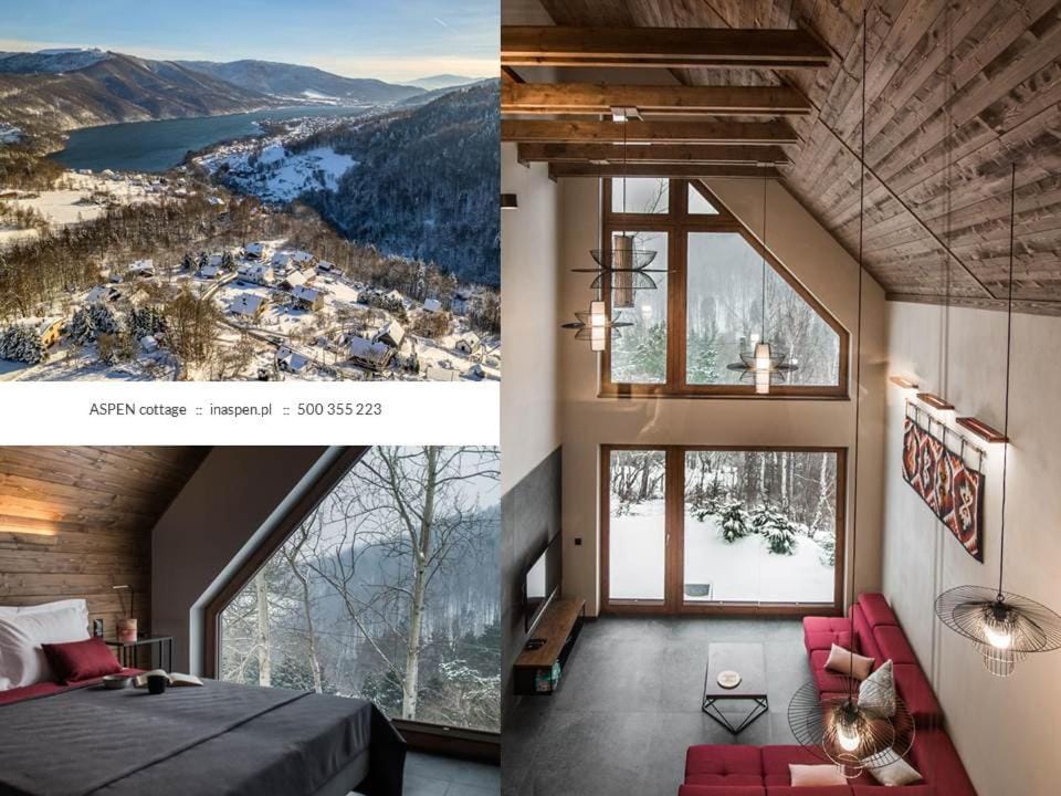 Natural landscape, Winter, View (from property/room), Living room, Photo of the whole room, Seating area, Dining area, Mountain view, Mountain view