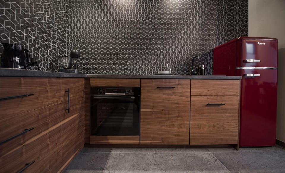 Coffee/tea facilities, Kitchen or kitchenette, minibar, pet friendly, stove