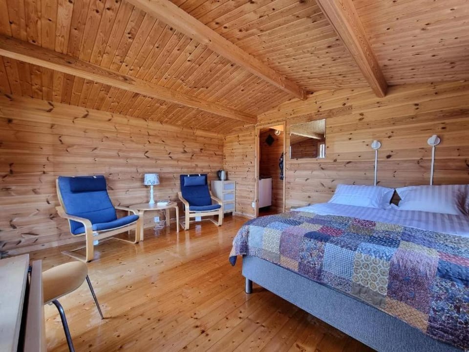 Bed, Living room, Photo of the whole room, Seating area, Bedroom