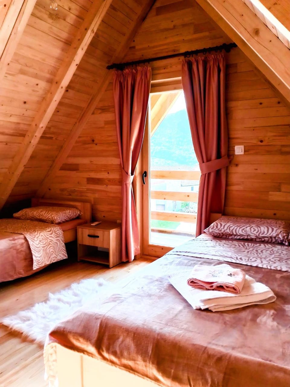 Magical Log House House in Podgorica Municipality, Montenegro