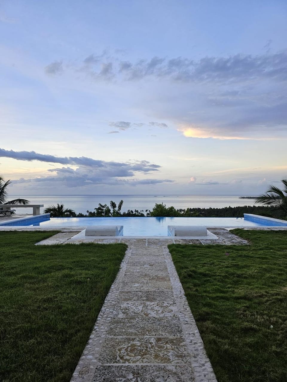 Natural landscape, Pool view, Sea view