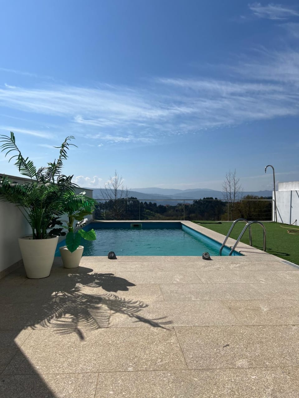 Natural landscape, Pool view, Swimming pool