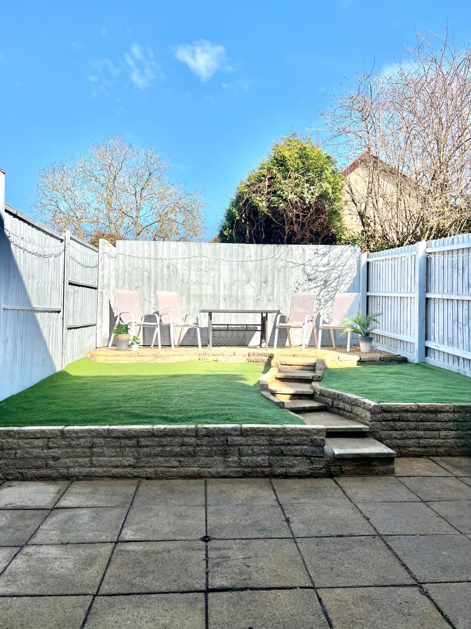 Patio, Spring, Day, Garden, Garden, Garden view, sunbed