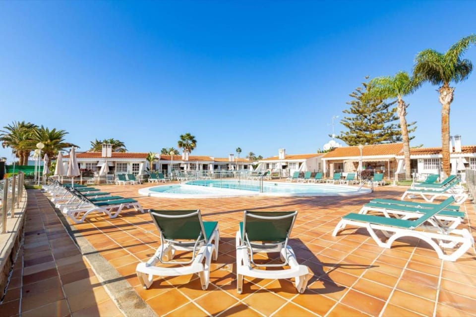Property building, Living room, Swimming pool
