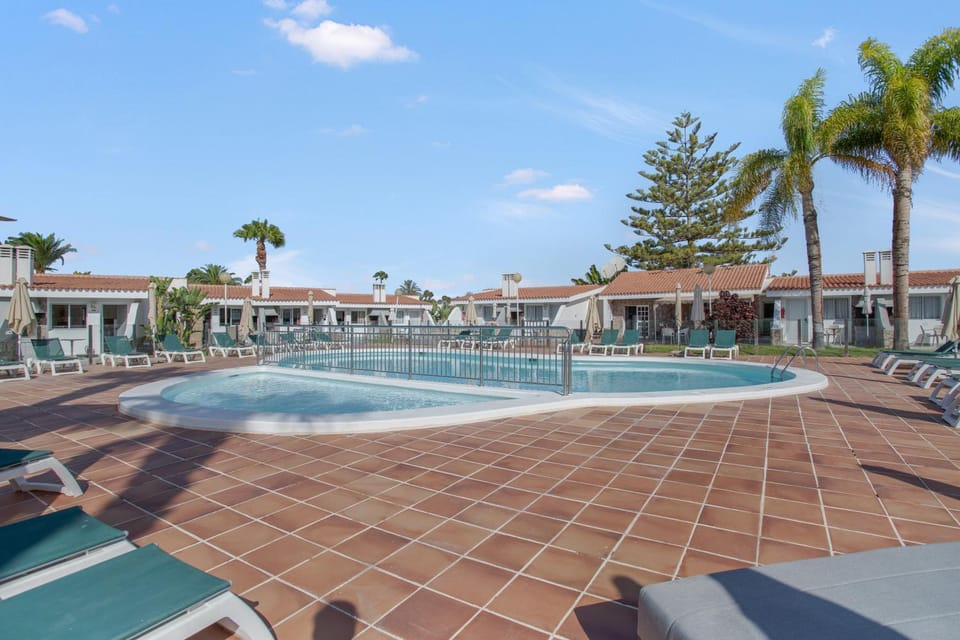 Property building, Living room, Swimming pool