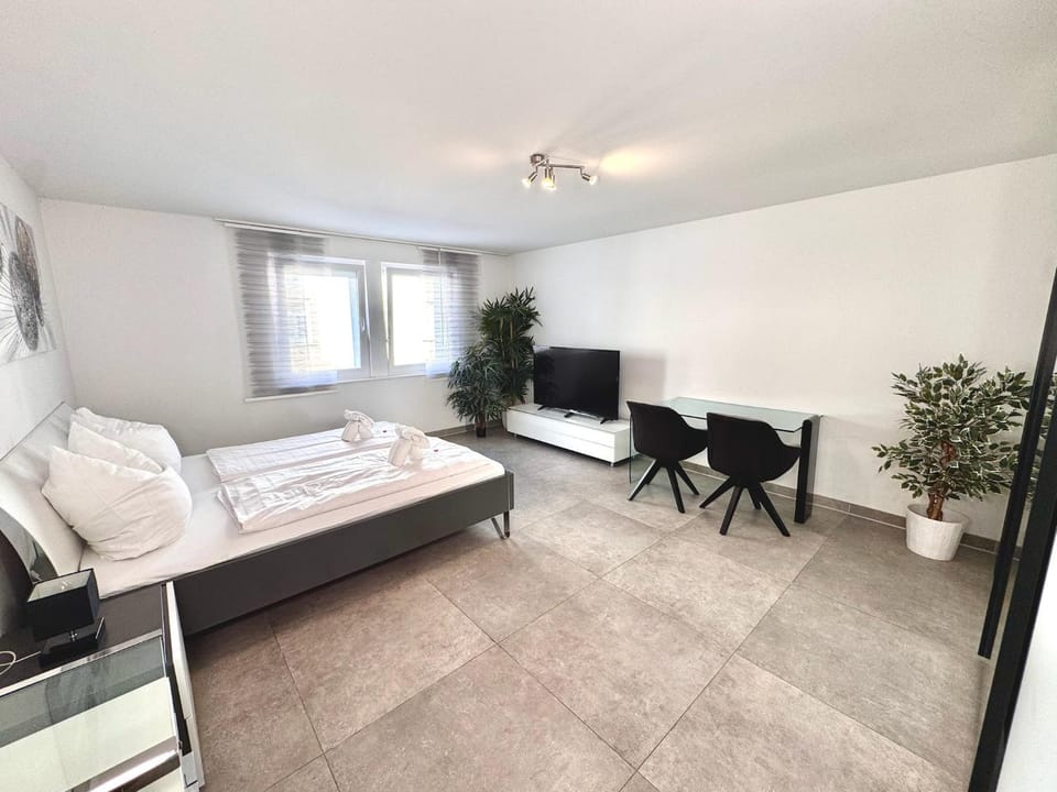 Bed, TV and multimedia, Photo of the whole room, Bedroom