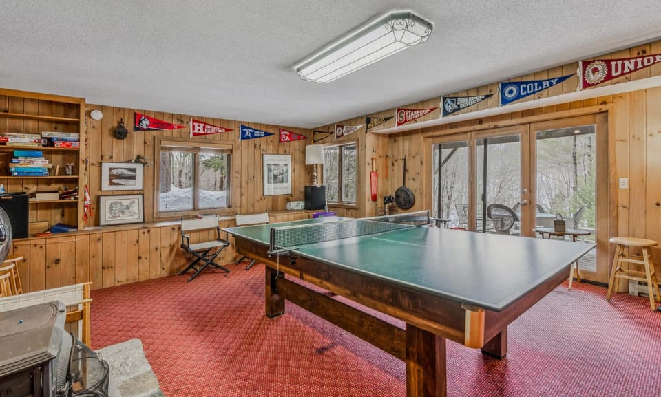 Walk to Club Game Room - Whitman Brook Overlook House in Quechee