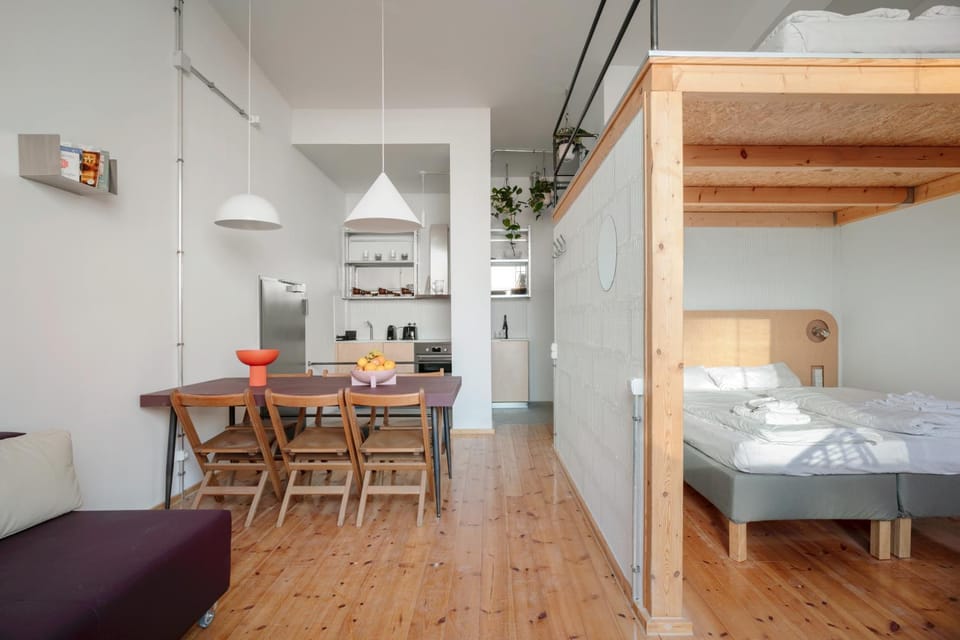 Living room, Bedroom
