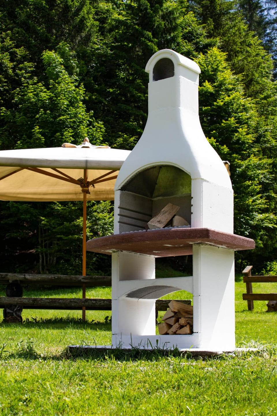 BBQ facilities, Garden view