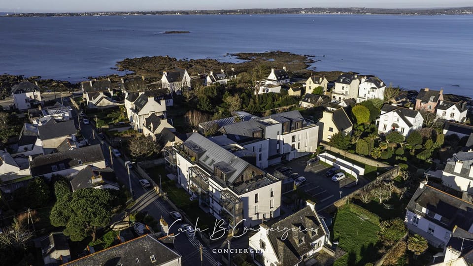 "L'Ilot Bateau" Appartement proche mer et ville 2 personnes Concarneau Apartment in Concarneau