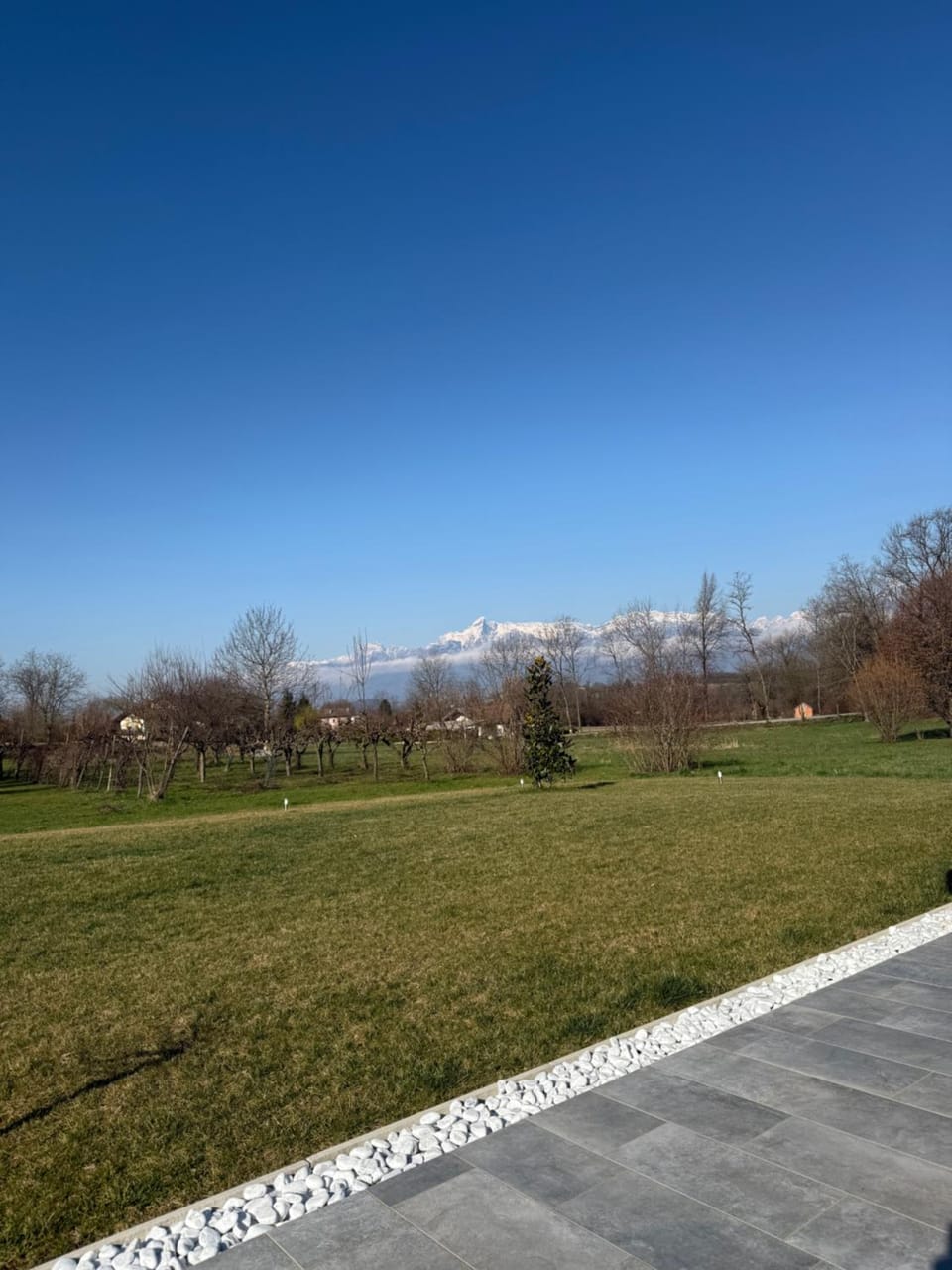 Garden, Mountain view