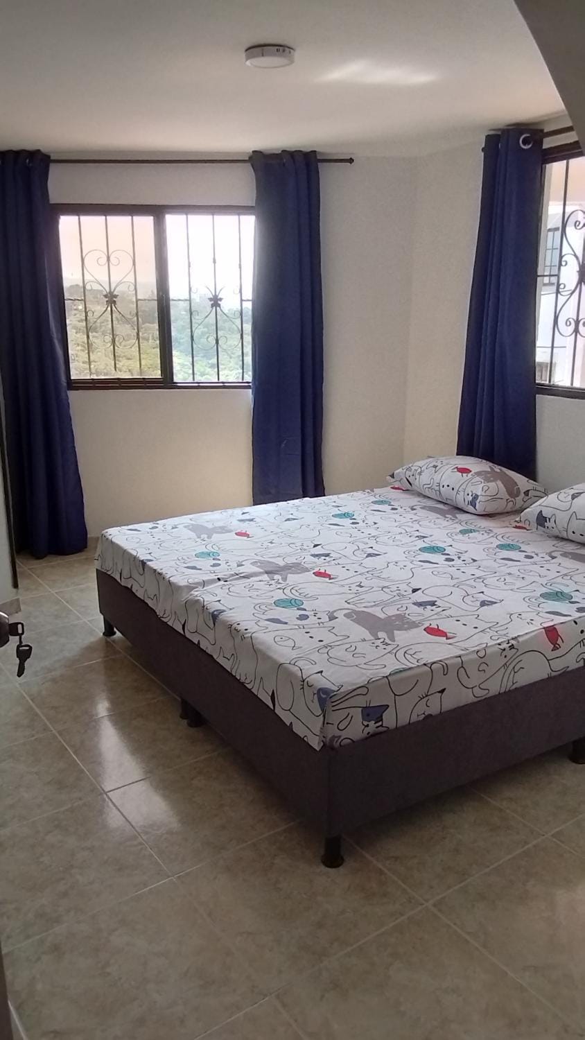 Apto piso 2 amoblado en Bucaramanga Apartment in Bucaramanga