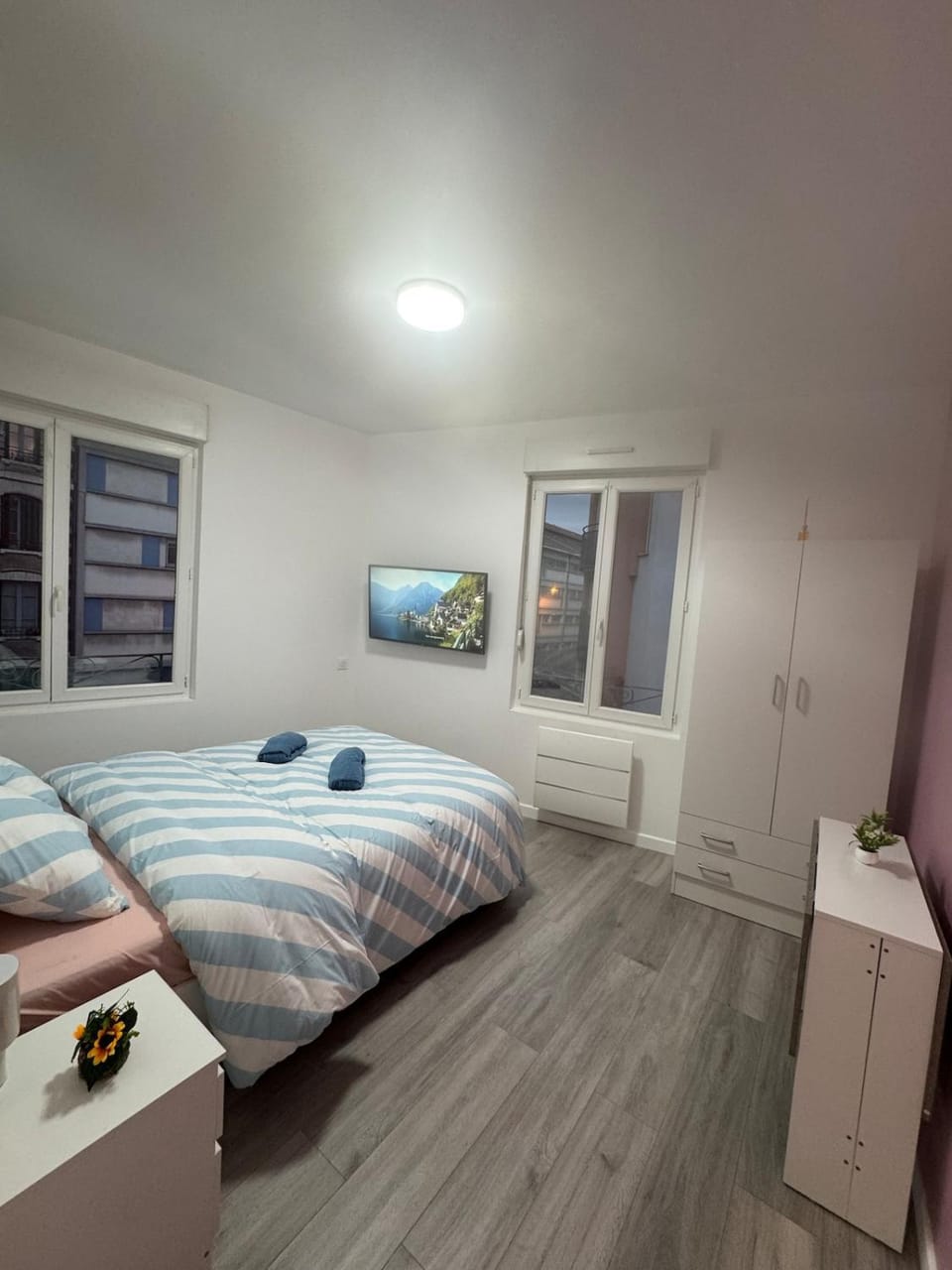 Bed, Bedroom, wardrobe