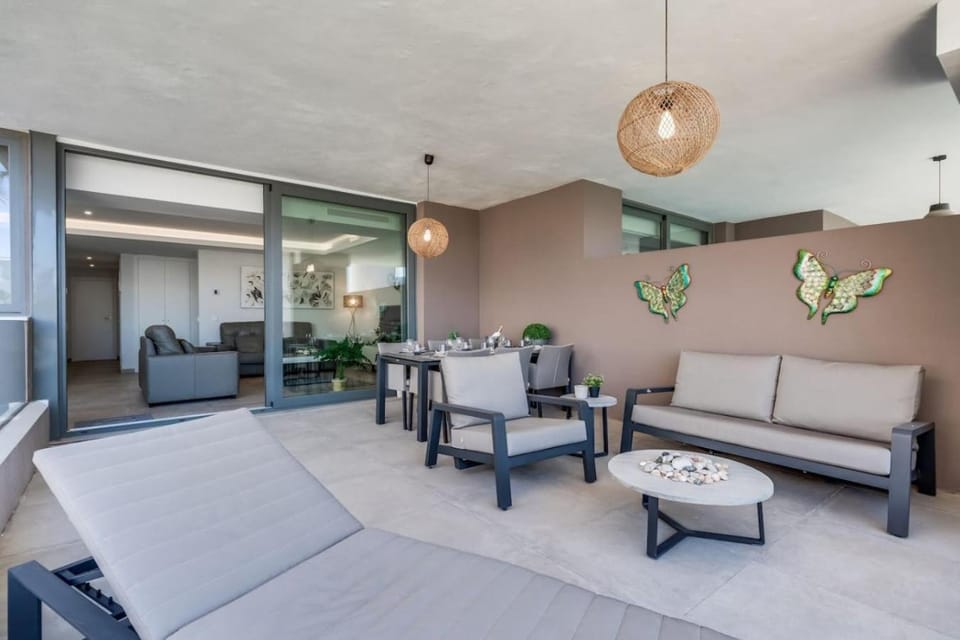Balcony/Terrace, Seating area, sunbed