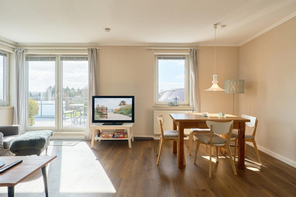 Ferienwohnung "Traumblick Haffkrug" mit 2 Dachterrassen Apartment in Scharbeutz