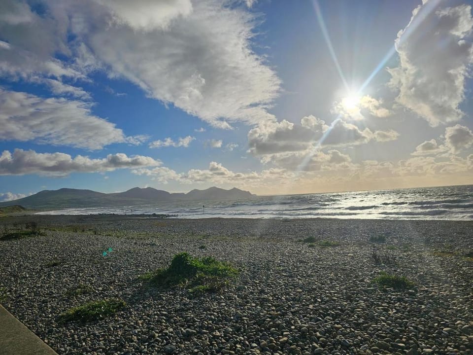 Nearby landmark, Beach, Sunset