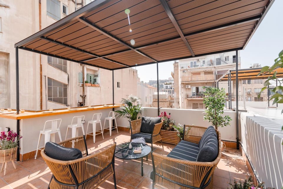 View (from property/room), Balcony/Terrace, Seating area