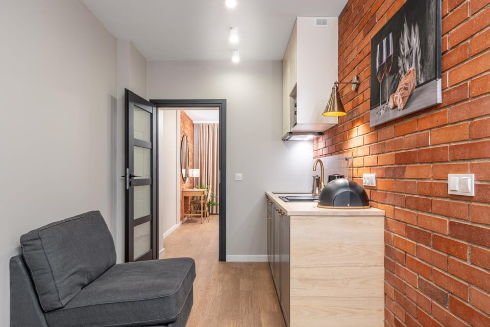 Kitchen or kitchenette, Seating area