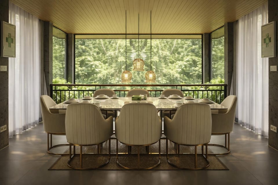 Dining area, Communal kitchen