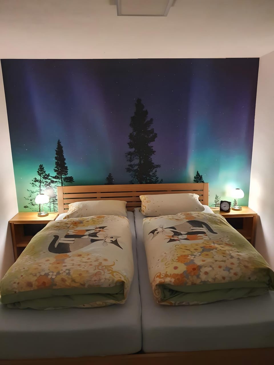 Property building, Living room, Bedroom