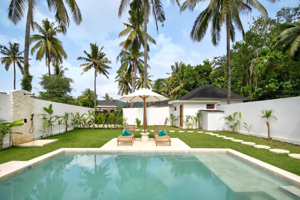 Garden, Garden view, Pool view, Swimming pool, sunbed