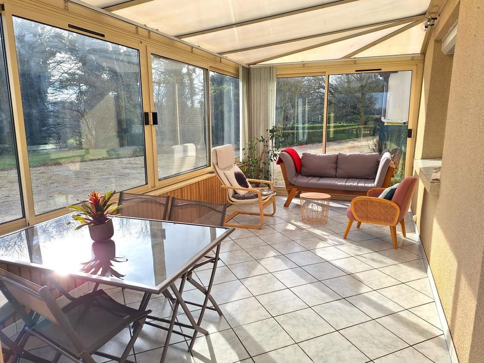 Patio, View (from property/room), Balcony/Terrace, Seating area, Dining area, Garden view