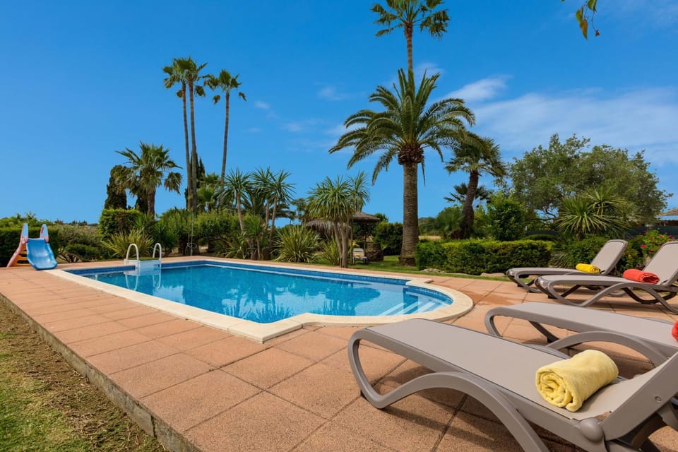 Property building, Living room, Swimming pool