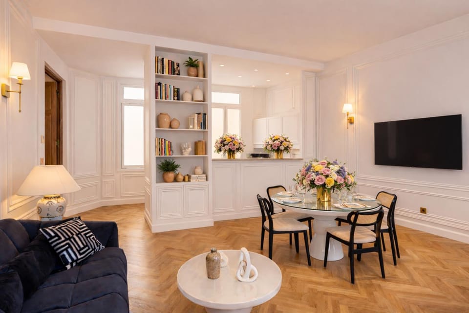 TV and multimedia, Living room, Seating area, Dining area