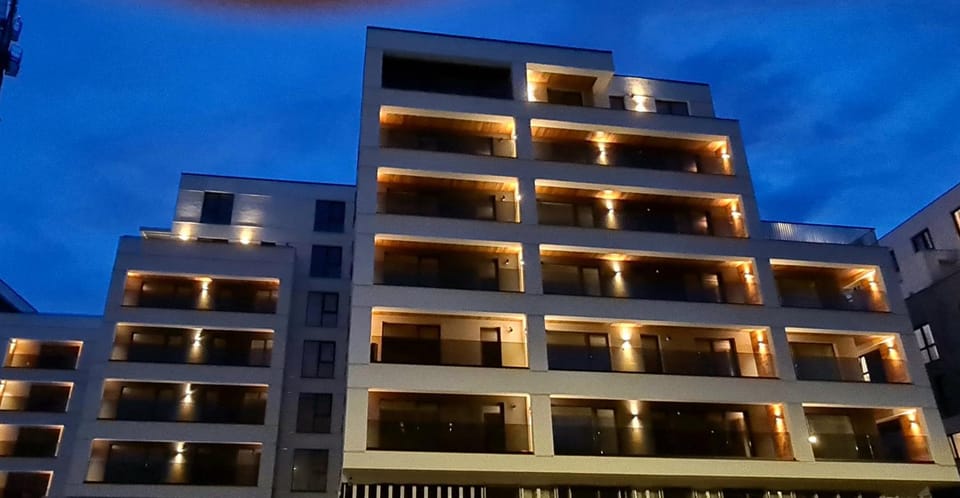 Property building, Night